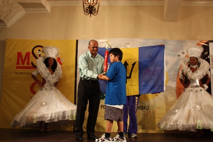 Yu Tien Poon of Barbados, 1st place in under-10. Photo by Trinidad Chess Foundation.